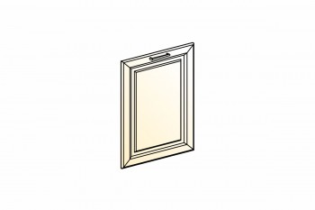 Атланта Дверь глухая L600 (эмаль) (Белый глянец патина золото) в Зелёном Бору - zelyonyj-bor.mebel54.com | фото