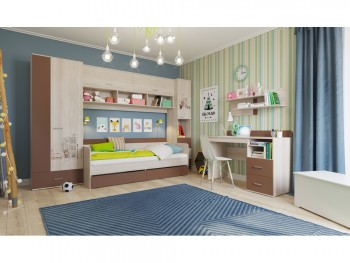 Детская комната Лимбо-1 в Зелёном Бору - zelyonyj-bor.mebel54.com | фото