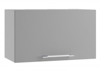 Гарда ПГ 600 шкаф верхний горизонтальный (Белый Эмалит/корпус Серый) в Зелёном Бору - zelyonyj-bor.mebel54.com | фото