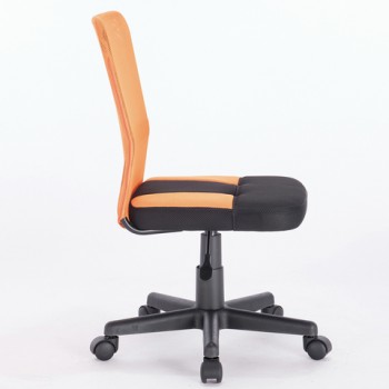 Кресло компактное BRABIX Smart MG-313 (черный, оранжевый) в Зелёном Бору - zelyonyj-bor.mebel54.com | фото