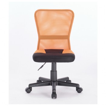 Кресло компактное BRABIX Smart MG-313 (черный, оранжевый) в Зелёном Бору - zelyonyj-bor.mebel54.com | фото
