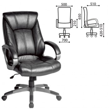 Кресло офисное BRABIX Maestro EX-506 (черный) в Зелёном Бору - zelyonyj-bor.mebel54.com | фото