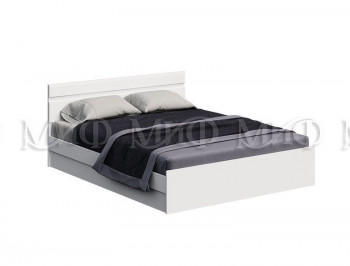 Кровать Нэнси New 1,4м (Белый/белый глянец) в Зелёном Бору - zelyonyj-bor.mebel54.com | фото