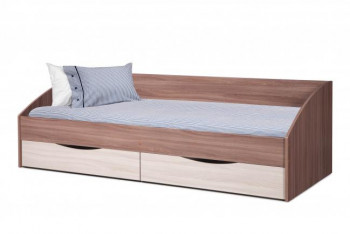 Кровать одинарная "Фея-3" (симметричная) в Зелёном Бору - zelyonyj-bor.mebel54.com | фото