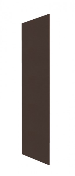 Панель торцевая ПН/ПНЯ М Квадро (для пеналов) Шоколад кожа в Зелёном Бору - zelyonyj-bor.mebel54.com | фото