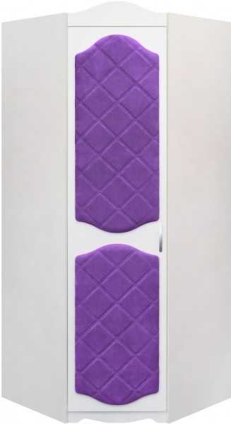 Шкаф угловой Иллюзия 32 Фиолетовый в Зелёном Бору - zelyonyj-bor.mebel54.com | фото