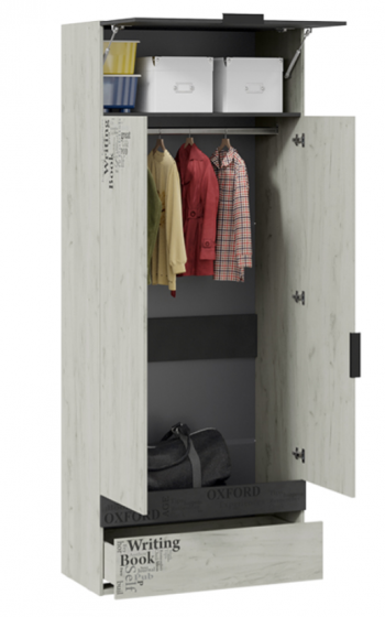 Шкаф комбинированный для одежды «Оксфорд-2» в Зелёном Бору - zelyonyj-bor.mebel54.com | фото