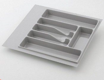 Вкладыш для кухонных принадлежностей, серый, Volpato 600 мм в Зелёном Бору - zelyonyj-bor.mebel54.com | фото